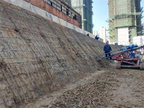 柏乡建筑边坡支护
