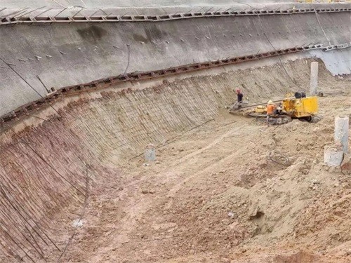 柏乡基坑边坡加固